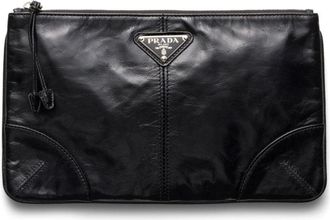 Prada Portafoglio in pelle - Nero