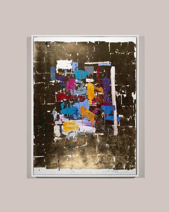 RFA Fine Art Abstract On Gold Giclee by Robert Robinson