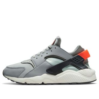 Nike Air Huarache Grey Fog Team Orange DR8606-001