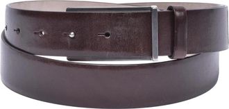 Brunello Cucinelli Riemen - Heren - Riemen - Bruin - L - Leer - Accessoires
