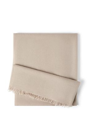 Brunello Cucinelli Cashmere and silk scarf in Beige at Nordstrom
