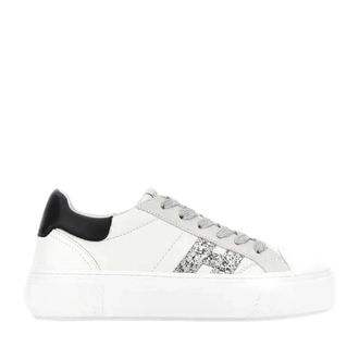 Hogan Crosswind Sneakers - Dames - Sneakers - Wit - 38 EU - Leer - Schoenen