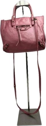 Balenciaga Pre-owned Handbags, female, Pink, Size: ONE SIZE Pre-owned Vintage Handbag