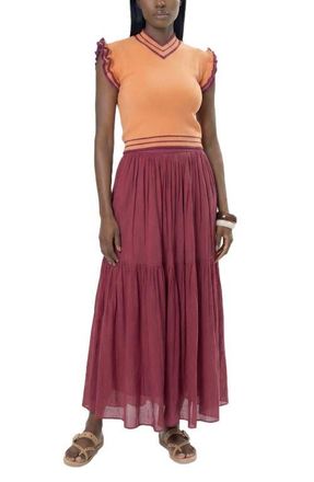 Area Stars Pia Pintuck Skirt in Berry at Nordstrom, Size X-Large