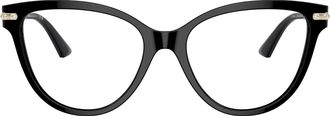 Jimmy Choo London 0jc3001b Glossy Black Cat-Eye Eyeglasses