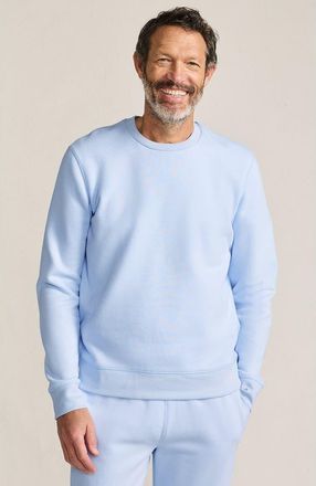 Lands End Long Sleeve Serious Sweats Crewneck Sweatshirt in Clearlake Blue at Nordstrom, Size Xx-Large