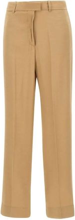 Kaos Rechte Broek - Dames - Straight fit broeken - Bruin - XL - Broeken