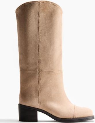 H&M Knee-high Boots in Beige at Nordstrom, Size 11