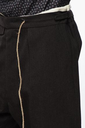Maison Margiela MM0 Pantaloni 3 Tasche Oversized Fit in Lana Maison Margiela