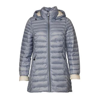 Danwear Down Jackets, female, Blue, Size: 3XL Quilted Light Down Jacket Blue/Sand