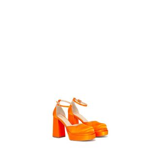 Ovye By Cristina Lucchi Sandalen Lf 394001 - Dames - Sandalen met hakken - Oranje - 40 EU - Schoenen