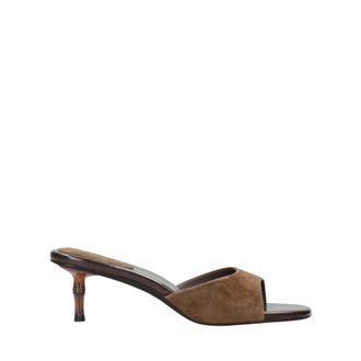 Jeffrey Campbell Heeled Mule - Dames - Muiltjes - Bruin - 39 EU - Leer - Schoenen