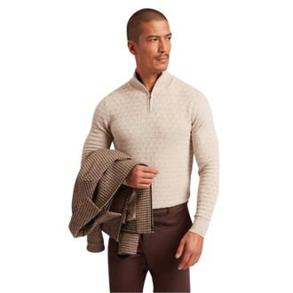 Ted Baker Heren Sweater Top (Natuurlijk)