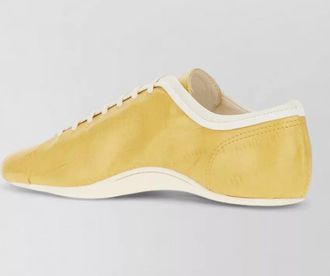 Dries Van Noten low top sneakers contrast trim rubber sole