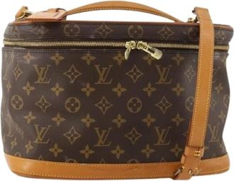 Louis Vuitton Pre-owned Handbags, female, Brown, Size: ONE SIZE Pre-owned Hand Bag