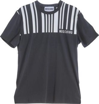 Moschino Heritage Barcode T-shirt - Heren - T-shirts - Zwart - XL - Katoen - Tops