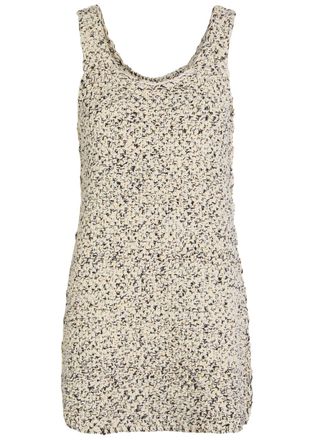 Liberowe Woven Cotton-blend Mini Dress - Beige - S (UK8-10 / S)