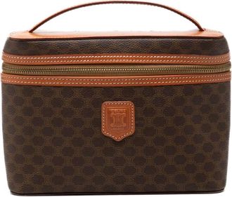 Celine Pre-owned Celine Macadam Coated Canvas Vanity Bag Ladies 0BCJDEKIMY4ZTMUD