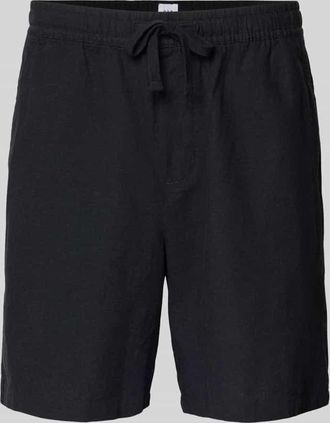 GAP Leinenshorts mit elastischem Bund in Black, Gr&ouml;&szlig;e XXL