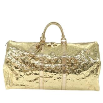 Louis Vuitton Pre-owned Vintage Weekendtas - Dames - Pre-owned - Geel - Maat: ONE Size