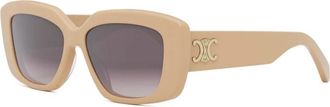 Celine Cl 40216U Zonnebril - unisex - Zonnebrillen - Beige - ONE Size - Accessoires