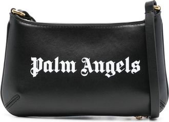Palm Angels Giorgina mini bag - women - Cotton/Calf Leather - OS - Black