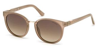 Guess GU7601 57G Womens Sunglasses Brown Size 52