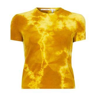 Proenza Schouler Tops, Dames, Geel, M, Katoen, Proenza Schouler T-shirts en Poloshirts