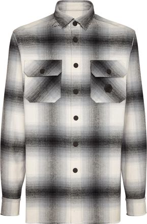 Philipp Plein Plaid Overshirt Signature
