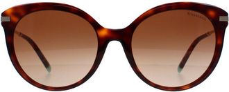 Tiffany & Co. Cat Eye Womens Havana Brown Gradient TF4189 - One Size