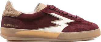 MOA Master Of Arts Club suede sneakers - Red
