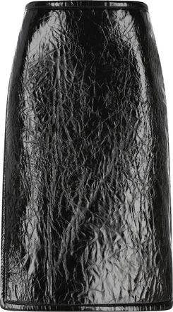 Gucci Midi-rok met split - Zwart