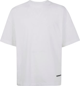 Carhartt Work in Progress Short Sleeves Script Organic Cotton T-Shirt