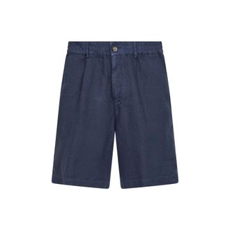 Brunello Cucinelli Uomo, Pantaloncini, Blu, XL, new