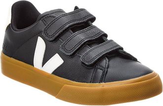 Veja Recife Logo Leather Sneaker