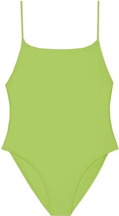 JADE Swim Trophy thin-strap swimsuit - Groen