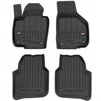 OEM Alfombras Y Felpudos De Goma Skoda Superb 2 2008-2015 3d Trough