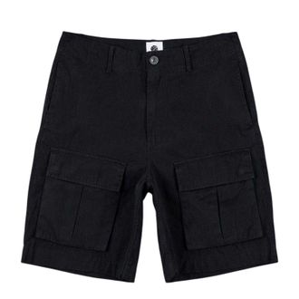Pretty Green Heren Katoenen Vrachtkorrels (Zwart)