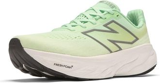 New Balance Womens Fresh Foam X 1080 V14 Running Shoe, Sweetgrass/Reflection/Silver Metallic, 5 Wide
