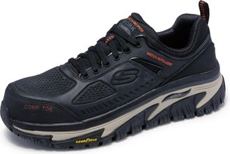 Skechers Mens Road Walker CT Athletic and Training Shoes Black 8.5 Medium (D)