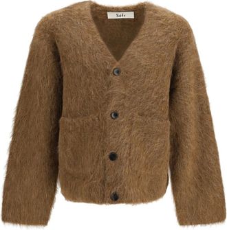 S&eacute;fr C&aacute;rdigan Lee - Knitwear - Mujer - Marr&oacute;n - L