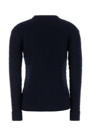Bottega Veneta Blue Exterior: Wool Maglieria Sweater