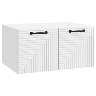 vidaXL Mueble Para Tv De Pared Brillante 59,5 X 41 X 30 Cm Vidaxl