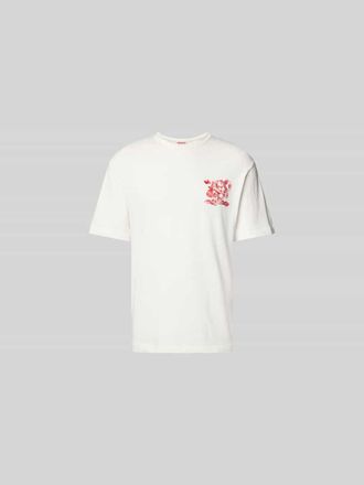 Kenzo Regular Fit T-Shirt aus reiner Baumwolle in Offwhite, Gr&ouml;&szlig;e XL
