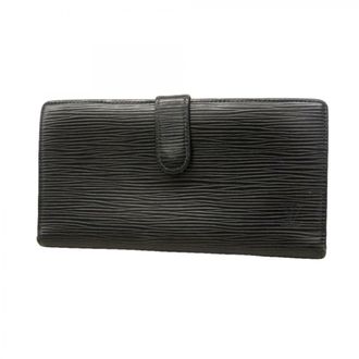 Louis Vuitton Noir Long Wallet (Bi-Fold) (Pre-Owned)