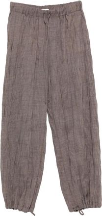 Alysi Broek met trekkoordtaille - Grijs