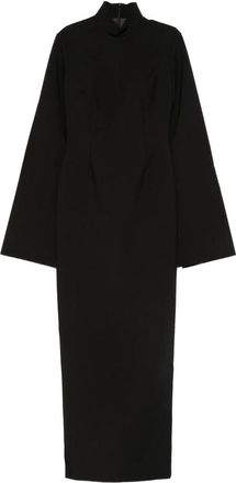 Solace London Josefine Long-sleeve Maxi Dress