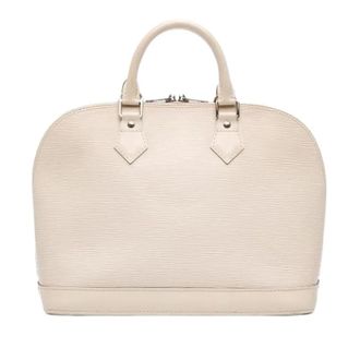 Louis Vuitton Tweedehands leren Louis Vuitton tassen - Dames - Pre-owned - Wit - Maat: ONE Size Leer