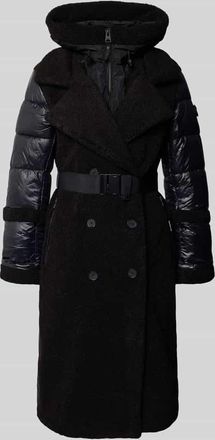 Khujo Mantel mit Gürtel Modell KALMIA in Black, Größe XXL