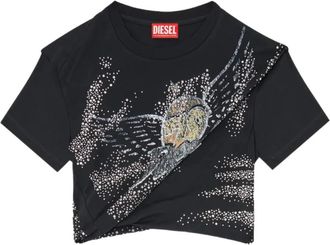 Diesel T-Wincy T-shirt - - Tops - Donna - Nero - M